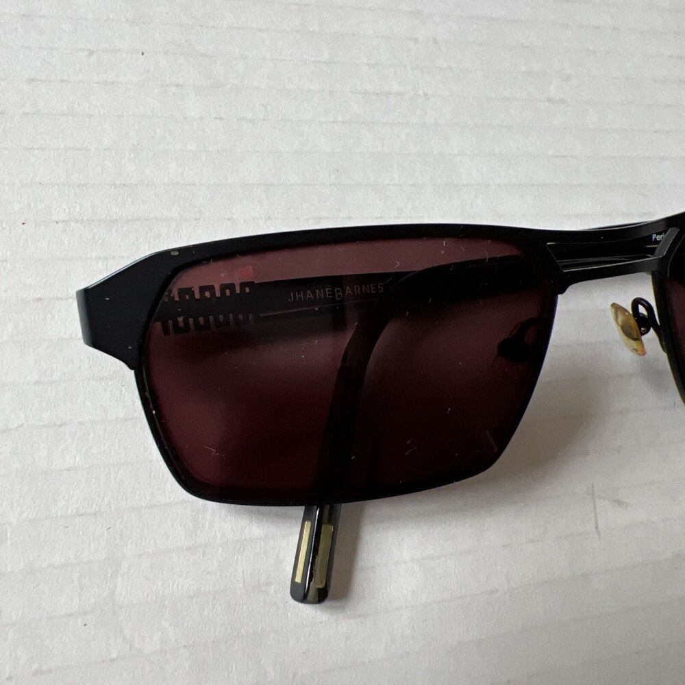 Jhane Barnes Perimeter Black Eyeglasses Frame 57-19 148 Designer Men Women
